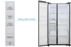 Tủ Lạnh Samsung Inverter 680 Lít Side By Side RS62R5001B4/SV