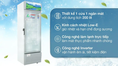 Tủ Mát Sanaky Inverter 200 Lít VH-258K3L (1C)