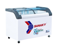 Tủ đông Sanaky Inverter 280 lít VH-3899K3B (kính cong 1N, viền xám)