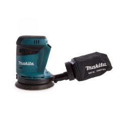 Máy chà nhám quỹ đạo tròn pin 18V Makita