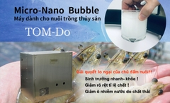 Máy TOM-Do 【Đơn vị cung cấp oxy hòa tan cho nuôi trồng thủy sản】