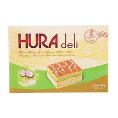 bánh hura layercake bibica  vị lá dứa