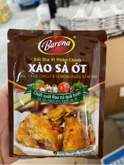 xào sả ớt barona