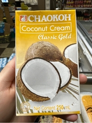 Kem dừa chaokoh hộp giấy ( 250ml)