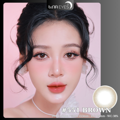 551 BROWN - size nhỏ