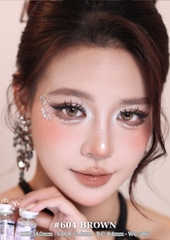 (THƯỜNG) 604 BROWN - size nhỏ