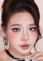 (THƯỜNG) 604 BROWN - size nhỏ