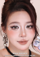 (THƯỜNG) 604 BROWN - size nhỏ