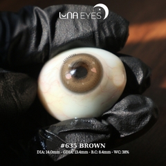 (XẢ) 635 BROWN - size nhỏ