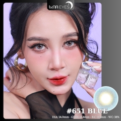 (THƯỜNG) 651 BLUE - size nhỏ