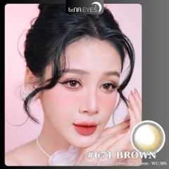 671 BROWN - size nhỏ