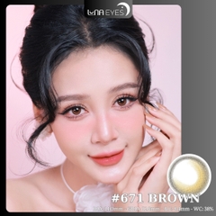 671 BROWN - size nhỏ