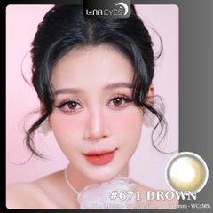 671 BROWN - size nhỏ