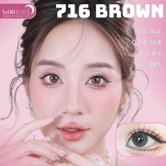 (HOT) 716 BROWN - size vừa