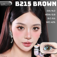 (XẢ) B215 BROWN - size nhỏ