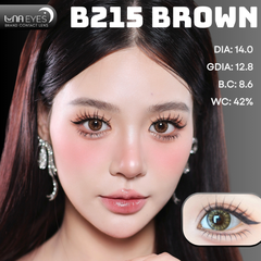 (XẢ) B215 BROWN - size nhỏ