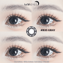 B35 Gray - size to