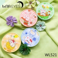 KHAY GƯƠNG CARO HỘP TRÒN  + dụng cụ đeo lens
