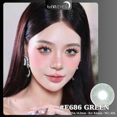 E686 GREEN - size to