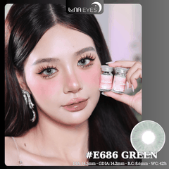 E686 GREEN - size to