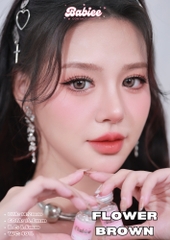 FLOWER BROWN - size to