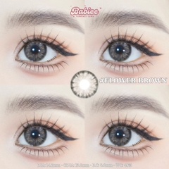 FLOWER BROWN - size to