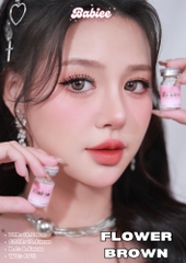 FLOWER BROWN - size to