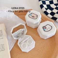 Khay lục giác LUNA EYES kèm dụng cụ đeo lens
