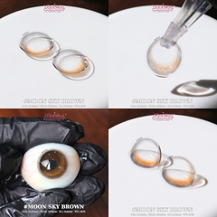 MOON SKY BROWN - size to