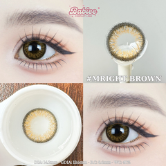 MRIGHT BROWN - size to