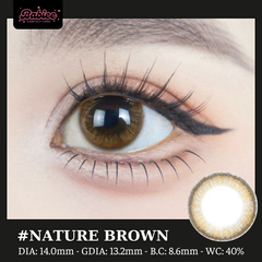 (XẢ/BABIEE) NATURE BROWN - size nhỏ