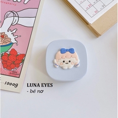 Khay vuông hoạt hình Luna Eyes kèm dụng cụ đeo lens