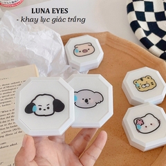Khay lục giác LUNA EYES kèm dụng cụ đeo lens