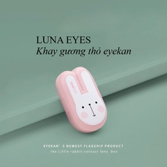 Khay gương mèo/thỏ eyekan kèm dụng cụ đeo lens