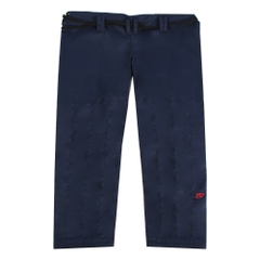 Indigo sashiko weave