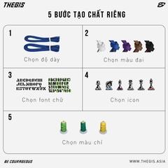Đai custom - Thêu theo yêu cầu.