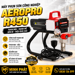 Máy Phun Sơn Công Nghiệp Aeropro R450 Minh Phát