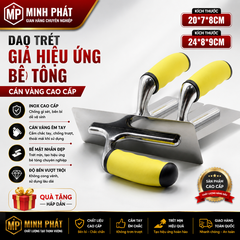 Dao Trét Giả Hiệu Ứng Bê Tông Cán Vàng Cao Cấp Minh Phát 20cm 24cm