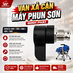 Van Xả Cặn Máy Phun Sơn Graco 390 395 490 495 595 Minh Phát