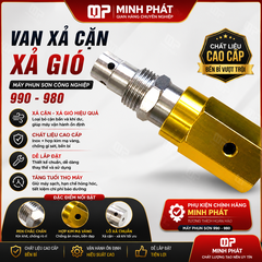 Van Xả Cặn Xả Gió Máy Phun Sơn Công Nghiệp 990 980 Minh Phát