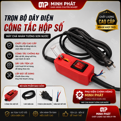 Trọn Bộ Dây Điện Công Tắc Hộp Số Máy Chà Nhám Tường Sơn Nươc Minh Phát