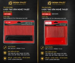 🎨 Dụng Cụ Kéo Vân Sơn Nghệ Thuật Inox 304 D1139B – Tạo Hiệu Ứng Vân Đẹp, Chuyên Nghiệp