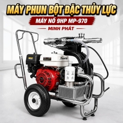 Máy Phun Bột Đặc Thủy Lực Máy Nổ 9HP MP-970 Minh Phát Chính Hãng