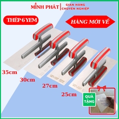 Dao Trét Bột Sơn Nước Minh Phát Cán Cam Móc Thùng 25cm 27cm 30cm 35cm