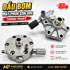Đầu Bơm Máy Phun Sơn Công Nghiệp 980 990 Minh Phát