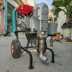 Máy Phun Bột Trét Nhật Bản Seiwa Máy Nổ