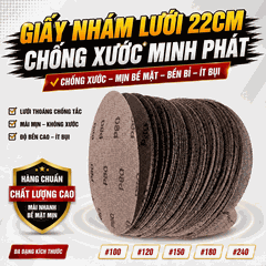 Nhám Lưới Chà Tường 22cm Minh Phát