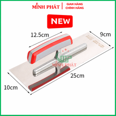 Dao Trét Bột Sơn Nước Minh Phát Thép Mạ Hợp Kim Cán Cam 25cm 27cm 30cm 35cm