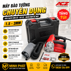 Máy Bào Tường Chuyên Dụng ACZ, Máy Bào Lớp Sơn Cũ Bả Cũ Minh Phát 1.5 - 3mm