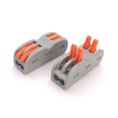 Cút nối dây điện nhanh 2 đầu  Cút nối dây KV744-2P/3P - nối dây nhanh chóng, an toàn, hiệu quả